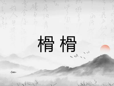 榾榾